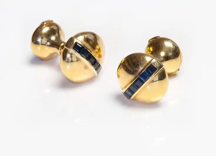 gold or silver cufflinks