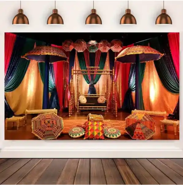 Traditional Indian Royal Booth