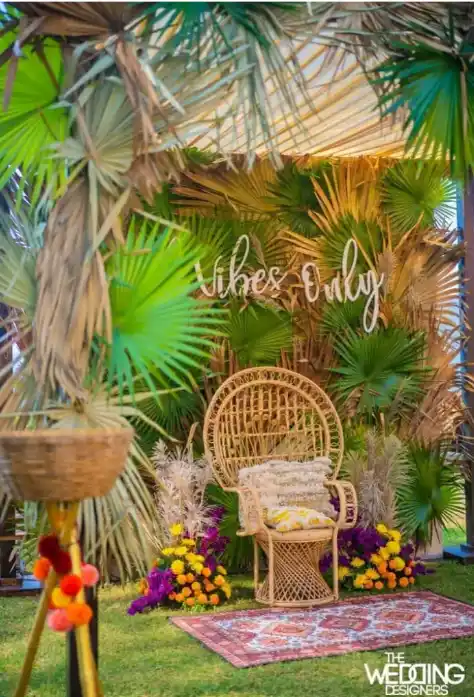 Boho-Chic Outdoor Booth