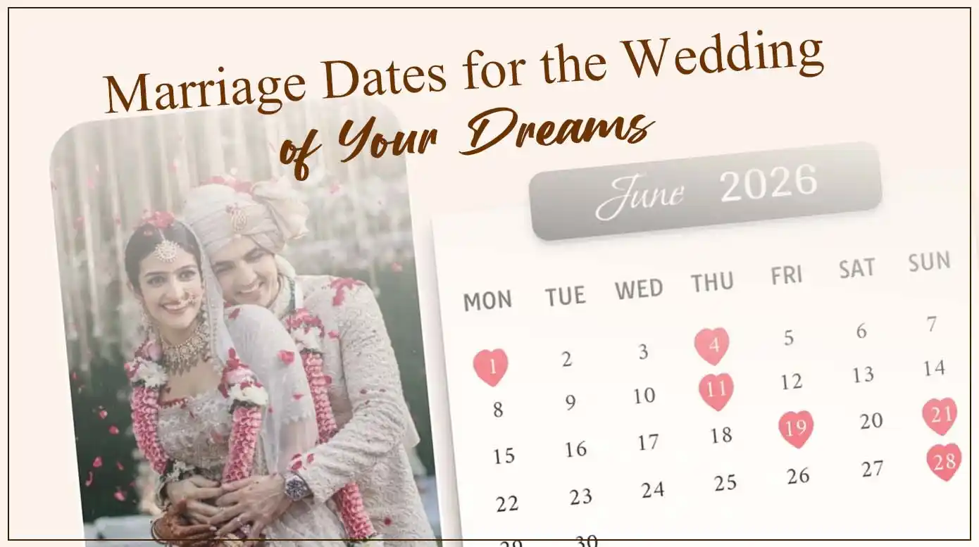 Marriage Dates for the Wedding of Your Dreams