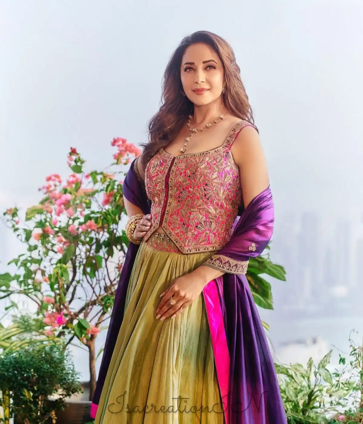 Lehenga with Long Blouse