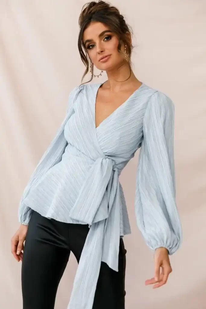 Wrap Blouse