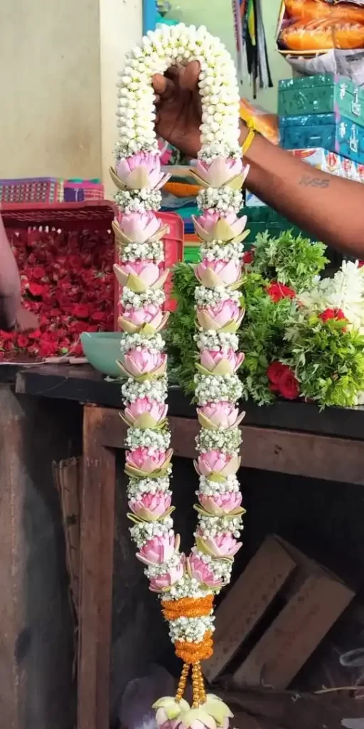 Lotus-Inspired Garland