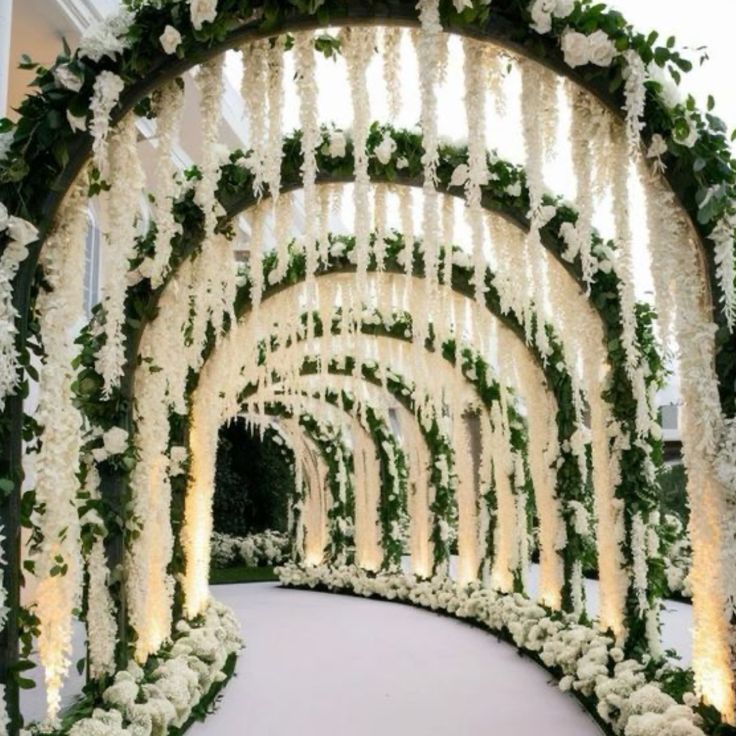 Statement Wedding Entrance Arches