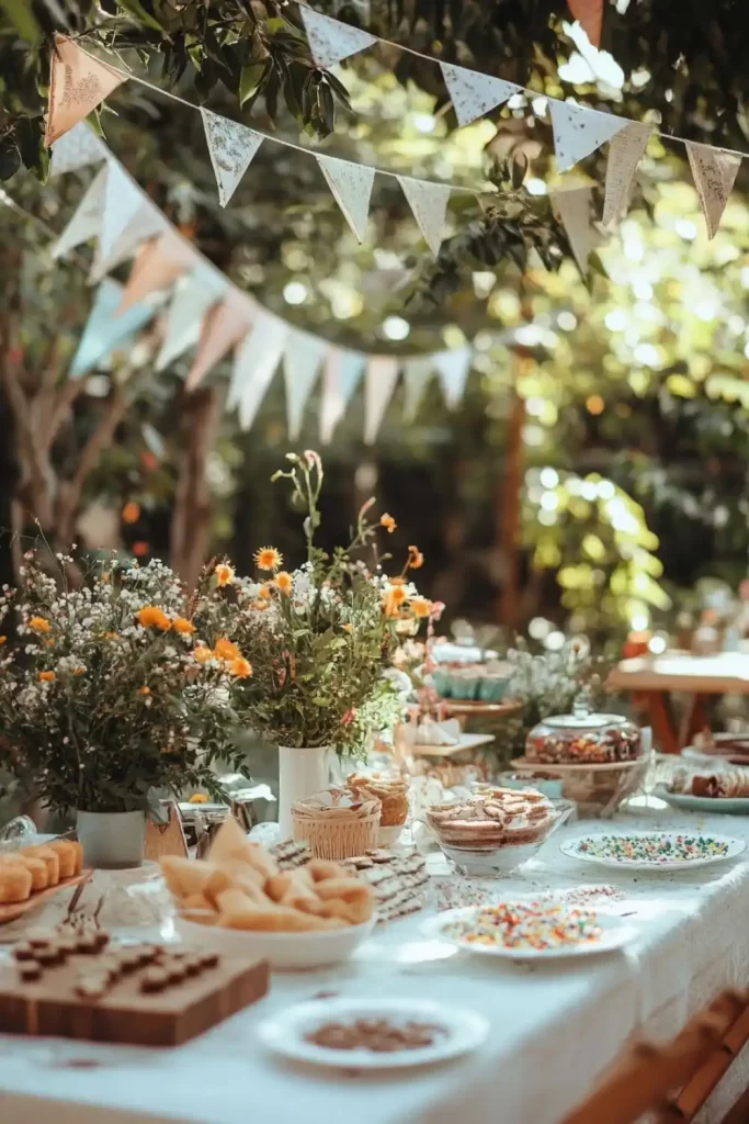 10. Sustainable Table Décor with Healthy Treats 