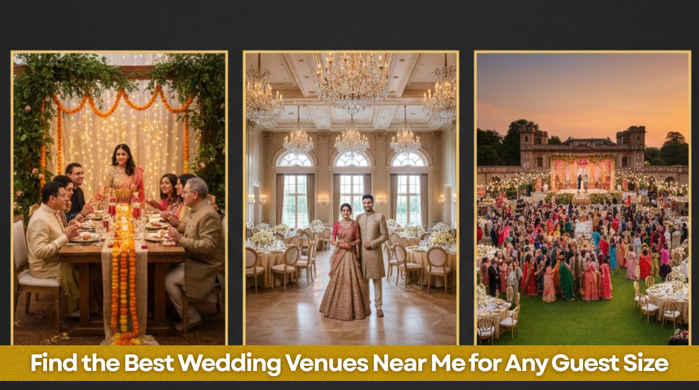 Find the Best Wedding Venues Near Me for Any Guest Size